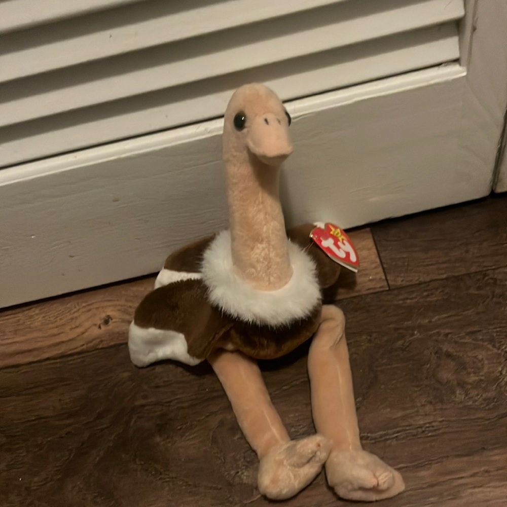 Beanie baby stretch the ostrich